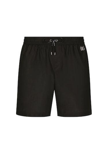 Dolce & Gabbana Dolce&Gabbana Mini Logo Tag Swim Shorts M4E27TFUSFW