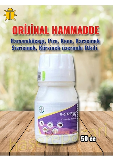 Bayer K-othrine Sc50 Konsantre Genel Haşere İlacı 50 G