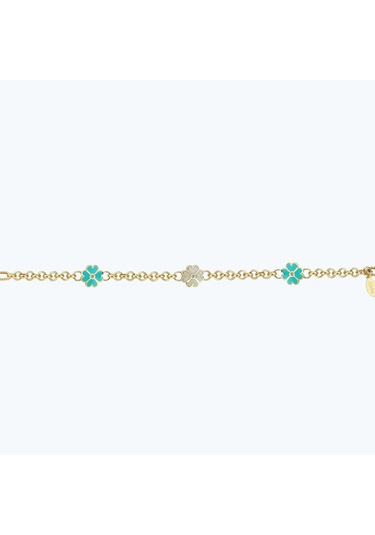 Altınbaş Altın Yonca Bileklik Abl0312-y-25940-mpm Çok Renkli