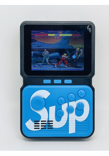 Yues Retro YS3 900 Oyunlu TV Uyumlu Oyun Konsolu Mavi