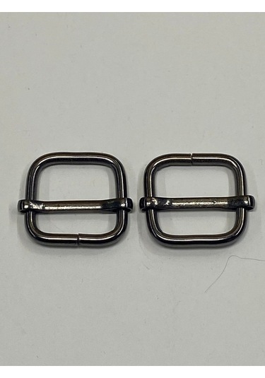 Çanta Sürgüsü / Ayar Tokası / 2 Li Set / 2 Cm Antrasit Renkli Çok Renkli