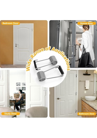 Kelebek Yaylı Kapı Kapatıcı, Yaylı Menteşeli Kapı Kapatıcı 8 Adet