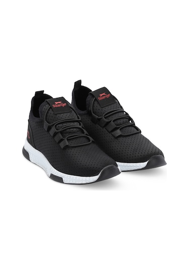 Slazenger  ABENA NOK Çocuk Siyah  -  Kırmızı Günlük Spor  Ayakkabısı