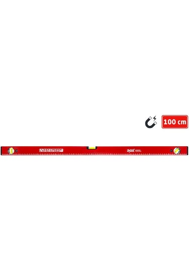 Rox 0351 Mıknatıslı Alüminyum Su Terazisi 100 Cm
