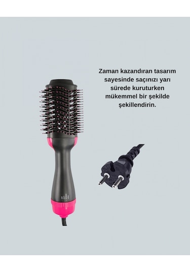 Hızlı Kurutma Ve Hacim Veren Elektrikli Saç Fırçası
