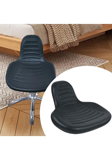 Homyl Bar Taburesi Yedek Koltuk Ev Sandalyesi Mutfak Arkalıklı Siyah