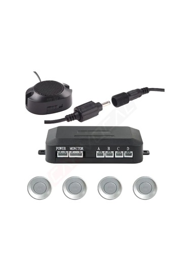 İnvells Oto Park Sensörü Bi Bi Ses İkazlı Gri Renk 22 Mm N11.190