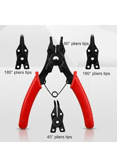 4 In 1 Segman Takımı Sekman Pense Seti 4 Parça Farklı Model Sekma
