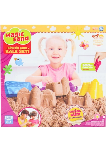Magic Dough Kale Seti Kum Kutusu 500 Gr Çok Renkli