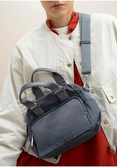 Matthew Cox Byn2335 Çok Gözlü Yıkanabilir Kumaş Çapraz Çanta Kadın Çok Renkli