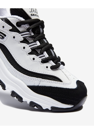 Skechers D'Lites - March Forward Kadın Beyaz Sneakers 13148 Wbk Beyaz