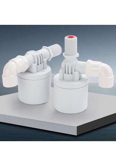 Xindoker Su Seviyesi Kontrol Valfi - Otomatik Dolum Ve Doldurma Durdurma - Su Deposu, Kule İçin 1/2 İnç Üst Girişli Plastik Konstrüksiyon Çok Renkli