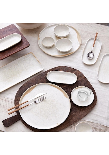 Kütahya Porselen Bone Nordıc Mat 28 Parça Kahvaltı Takımı Beyaz