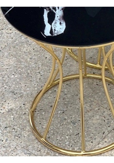 ZİGON BRC KUM SAATİ SİYAH Mermer Desen Metal transmisyon Çelik GOLD Renk Kaplama El Yapım