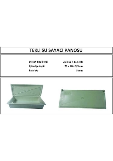 Aksesuaros Su Sayaç Panosu