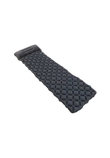 Wondernest Yatak Yastıklı Uyku Şişme Minderi Mat Kamp Hava Yatağı Gri Gm-am01 Entegre Açık - Rahat Seyahat Ve Konforlu Dinlenme Altın