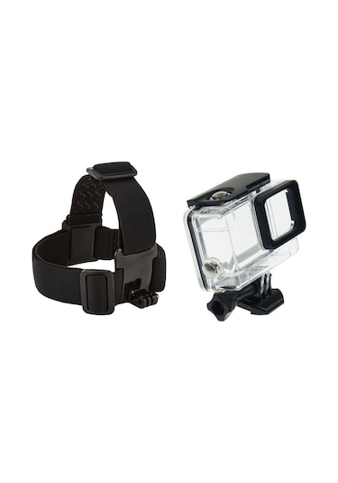 Gplus Gopro 5 6 7 Waterproof Su Geçirmez Muhafaza Ve Kafa Bandı