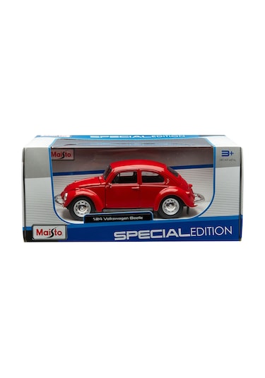 Maisto 1/24 Volkswagen Beetle Kırmızı