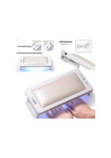 Willowhaven Mavi Kompakt Tırnak Lambası Led Jel Kurutucu Ev Ve Salon Kullanımı