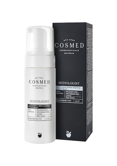 Cosmed Skinologist Aha & Bha Foaming Wash 150 ML