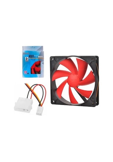 12Cm Kasa Fanı 12 Cm Kasa Soğutucu Fan Süper Sessiz 11Db