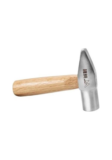 Pazly Yuvarlak Kafa Ördek Gagası Çekiç, El Yapımı, Kısa Saplı Gümüşçü Aracı