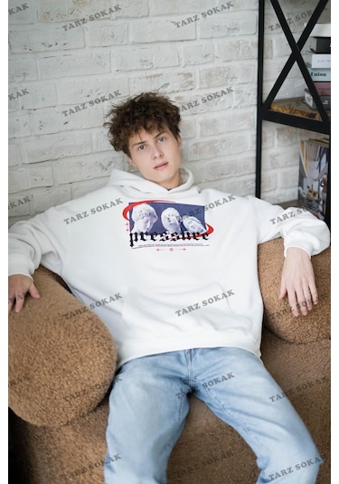 Y2K Unisex Pressure Sweatshirt Hoodie Kod 1729