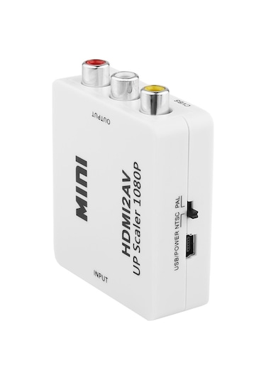 Alfais 4552 Hdmi To Av Rca Tos Çevirici Dönüştürücü Adaptör