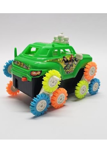Şımarık Araba Ben 10 Atv Taklacı Pilli Araba