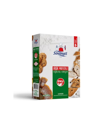 Sinangil Düşük Proteinli Nişastalı Karışım 500 Gr 6 Adet