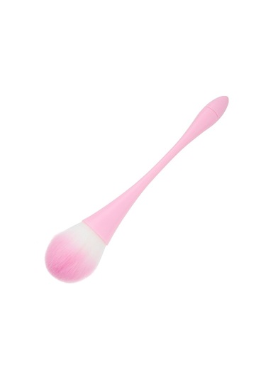 Sones Tek Küçük Bel Makyaj Fırçası Tırnak Pudrası Toz Allık Gevşek Pudra Fırçası, Özellikler: Pembe Çubuk Pembe Saç