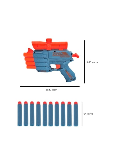Prestij Oyuncak Kartelalı 4-ağızlı Dart Atıcı Fab.5757