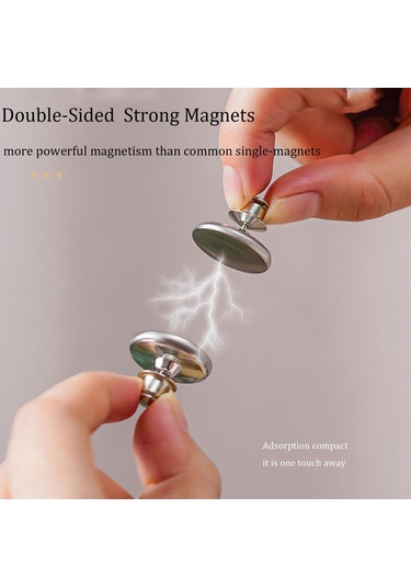 Konesam 10 Adet Manyetik Perde Klembi - Işık Sızıntısını Engelle, Duş Perdesini Sabitle Ve Tutkalı Duvara Tutan Manyetik Kapaklı Tutucular Diğer