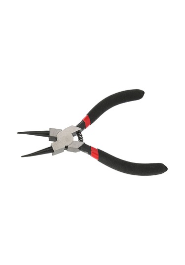 Ximistore9 Karbon Çelik İç Doğru Kanca Pense, Lastik Ergonomik Tutamak, 5 İnç, Snap Ringları Yükleme/kaldırma, Dayanıklı, Tek Elle Kullanım