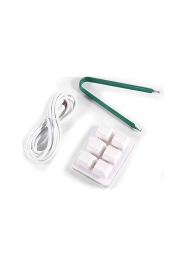 Lemestar 6 Tuşlu Özelleştirilebilir Mekanik Klavye - Usb Bağlantılı Taşınabilir Kısayol Paneli