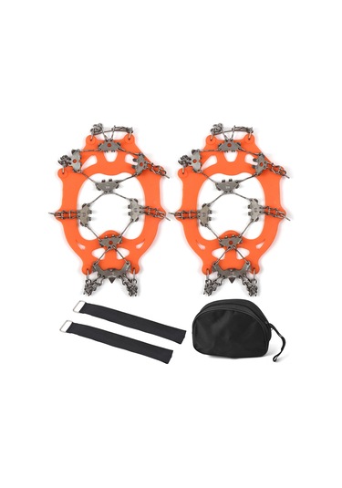 Vkemall 32 Dişli Paslanmaz Çelik Buz Tırnağı - Kaymayı Önleyen Ayakkabı Aksesuarı