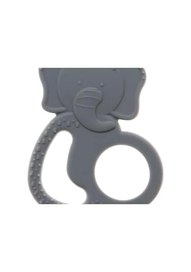 Babyjem 808 Silikon Fil Dişlik Gri