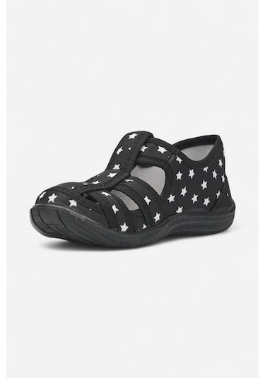 Nstil Günlük Unisex Çocuk Sandalet Esnek Kaymaz Taban Keten Cırtlı Yazlık Ev Okul Kreş Ayakkabı 143 Beyaz - Siyah Nstil Günlük Unisex Çocuk Sandalet Esnek Kaymaz Taban Keten Cırtlı Yazlık Ev Okul Kreş Ayakkabı 143 Beyaz - Siyah