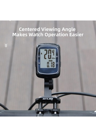 Gub Bisiklet Bilgisayar Montaj Alüminyum Alaşımlı Bisiklet 669 Siyah