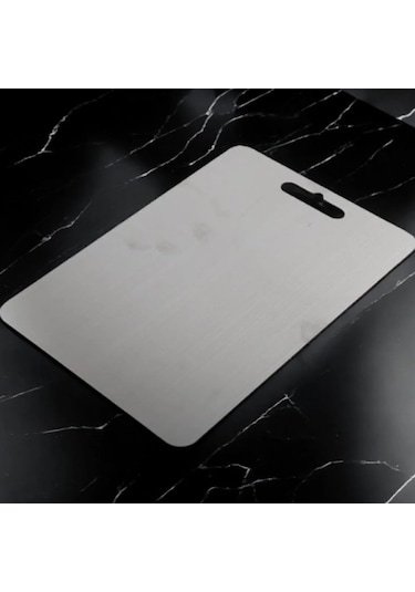 Erya Home Paslanmaz Çelik Antibakteriyel Kesme Tahtası Yüksek Kalite 24 x 36