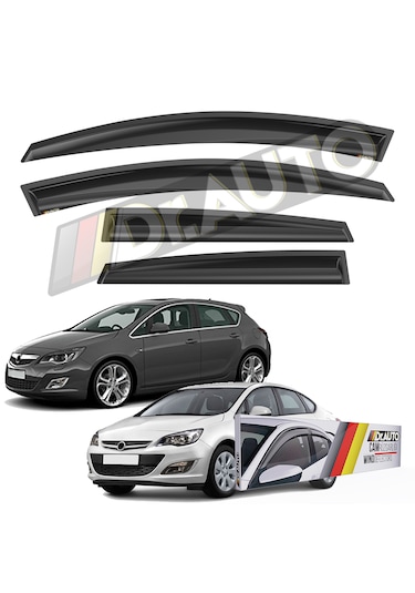 Opel Astra J 2010-2021 Hb Cam Rüzgarlı 4lü