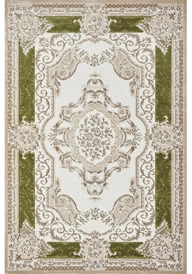 Festival Halı Nişantaşı 8121A Yeşil 160X230 Cm (3,68 M2)