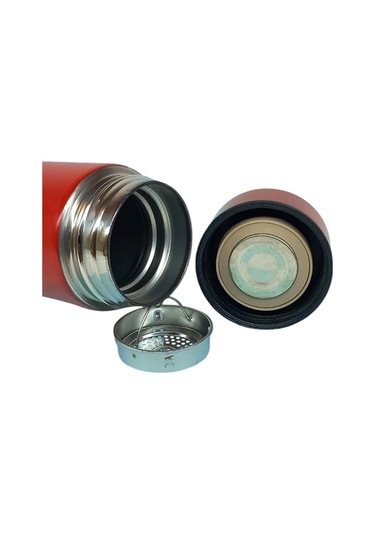 Kişiselleştirilebilir Dereceli Termos 05 Lt Kırmızı Renk Kırmızı