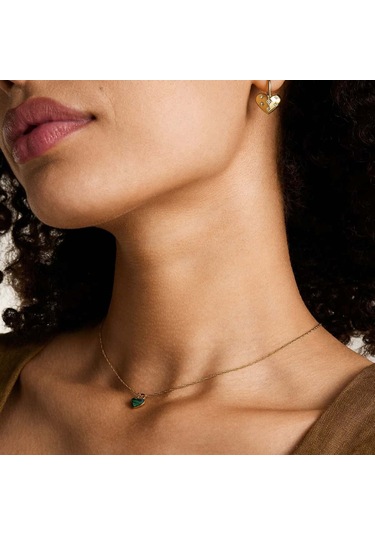 Fossil Jf04833-710 Kalpli Kadın Küpe Altın