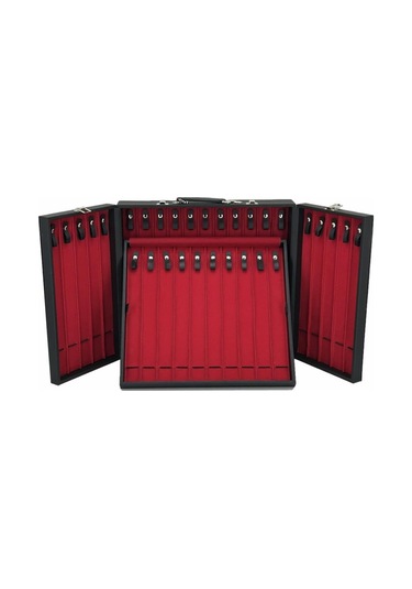 Kuyumcu Tespih Takı Taşıma Ve Saklama Çantası 31'li Siyah