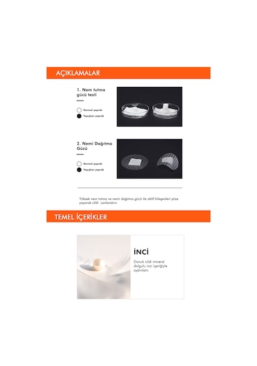 Missha Airy Fit Sheet Mask Pearl İnci Özlü Aydınlatıcı ve Nemlendirici Yaprak Maske 1 Adet