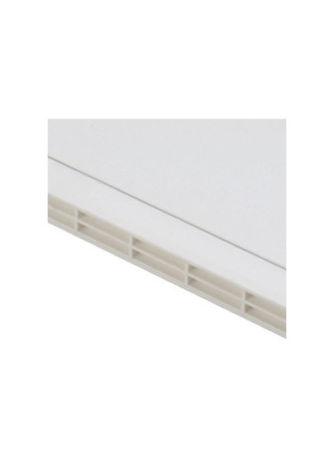 Suntek Ofis Masası Tel Kapak Sabit Çevirme Fırçası Beyaz