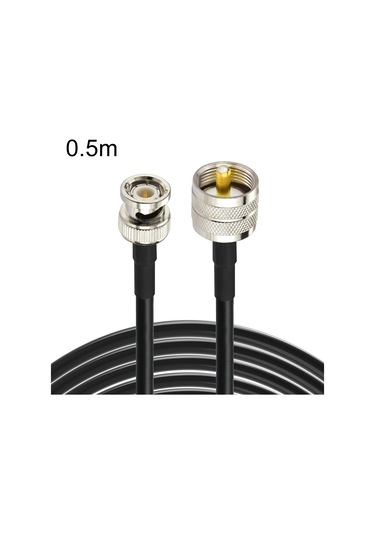 Sones 0,5 M Bnc Erkek - Uhf Erkek Rg58 Adaptör Kablosu