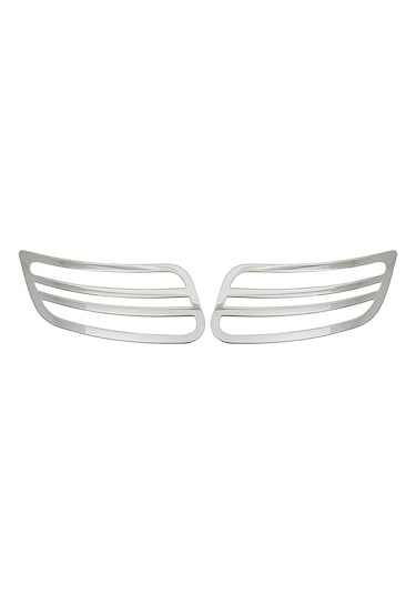 Mercedes Sprinter W907 Uyumlu 2018 Ve Üzeri Krom Kaput Üstü Havalandırma 2 Parça Paslanmaz Çelik