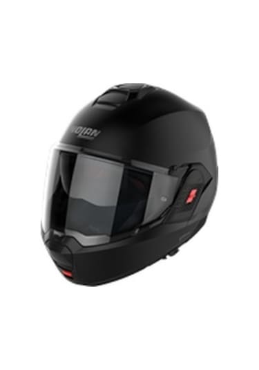 Nolan N120-1 Classıc N-com 010 Kapalı Motosiklet Kaskı Siyah
